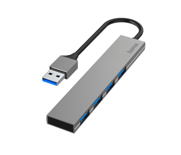 Hama HUB HAMA PREMIUM USB 3.0 4xUSB-A, ULTRA SLIM # - 1461091 - zdjęcie